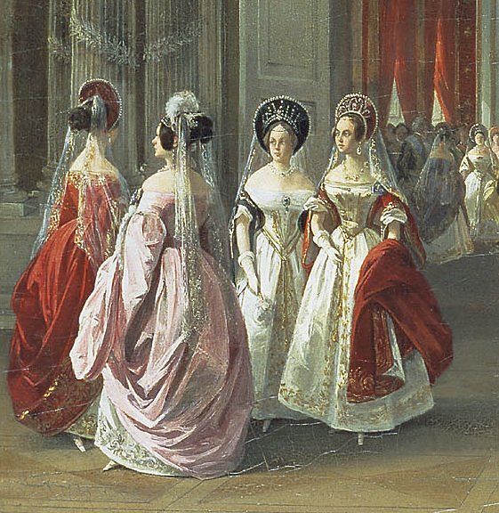 Russian and European Court Dresses